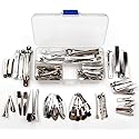 Assorted Hair Clip:18pcs Alligator +5pcs French Style+8pcs Snap Clip+4pcs Bobby Pin Clip Beauty & Personal Care All In One