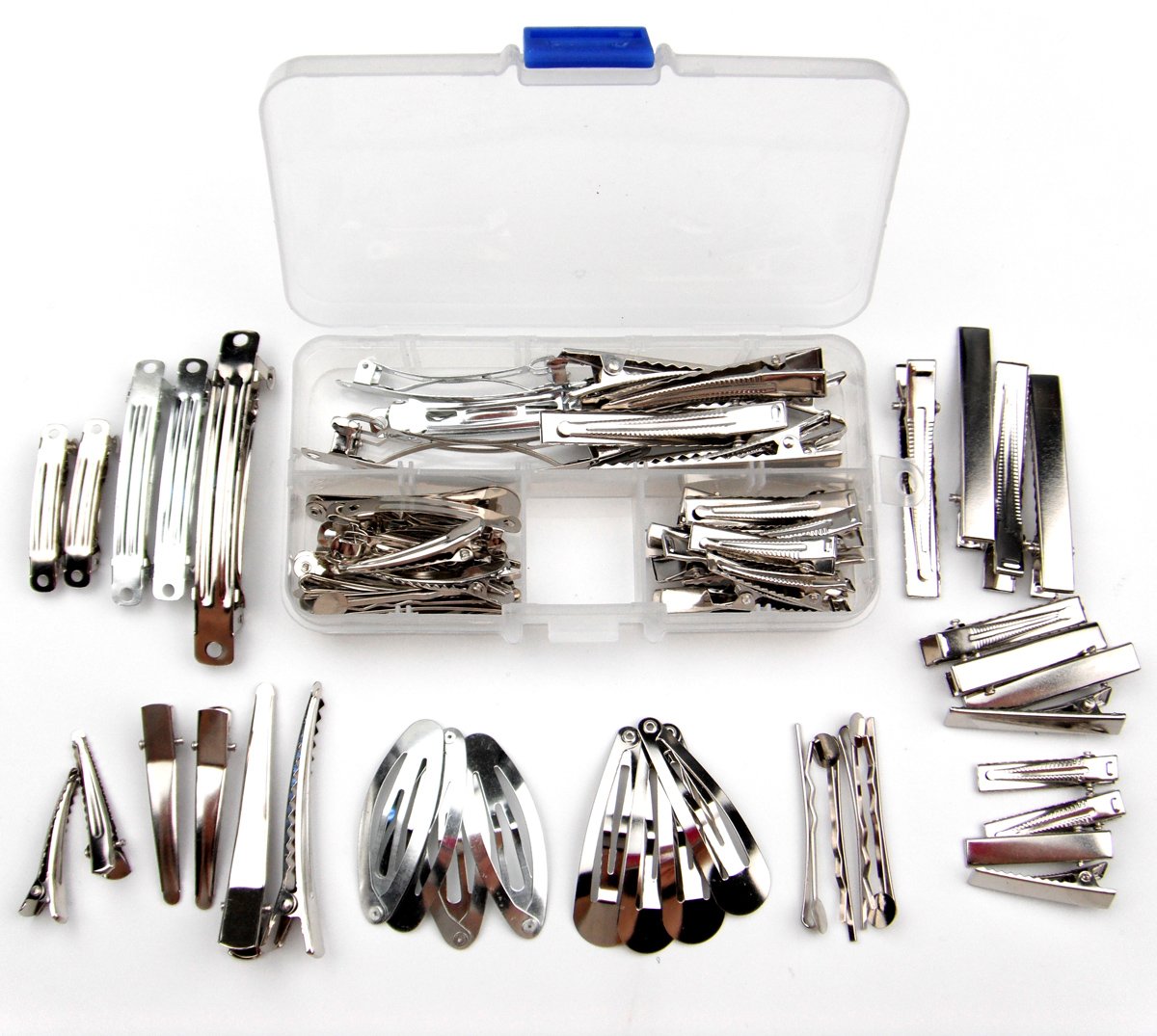 Assorted Hair Clip:18pcs Alligator +5pcs French Style+8pcs Snap Clip+4pcs Bobby Pin Clip Beauty & Personal Care All In One
