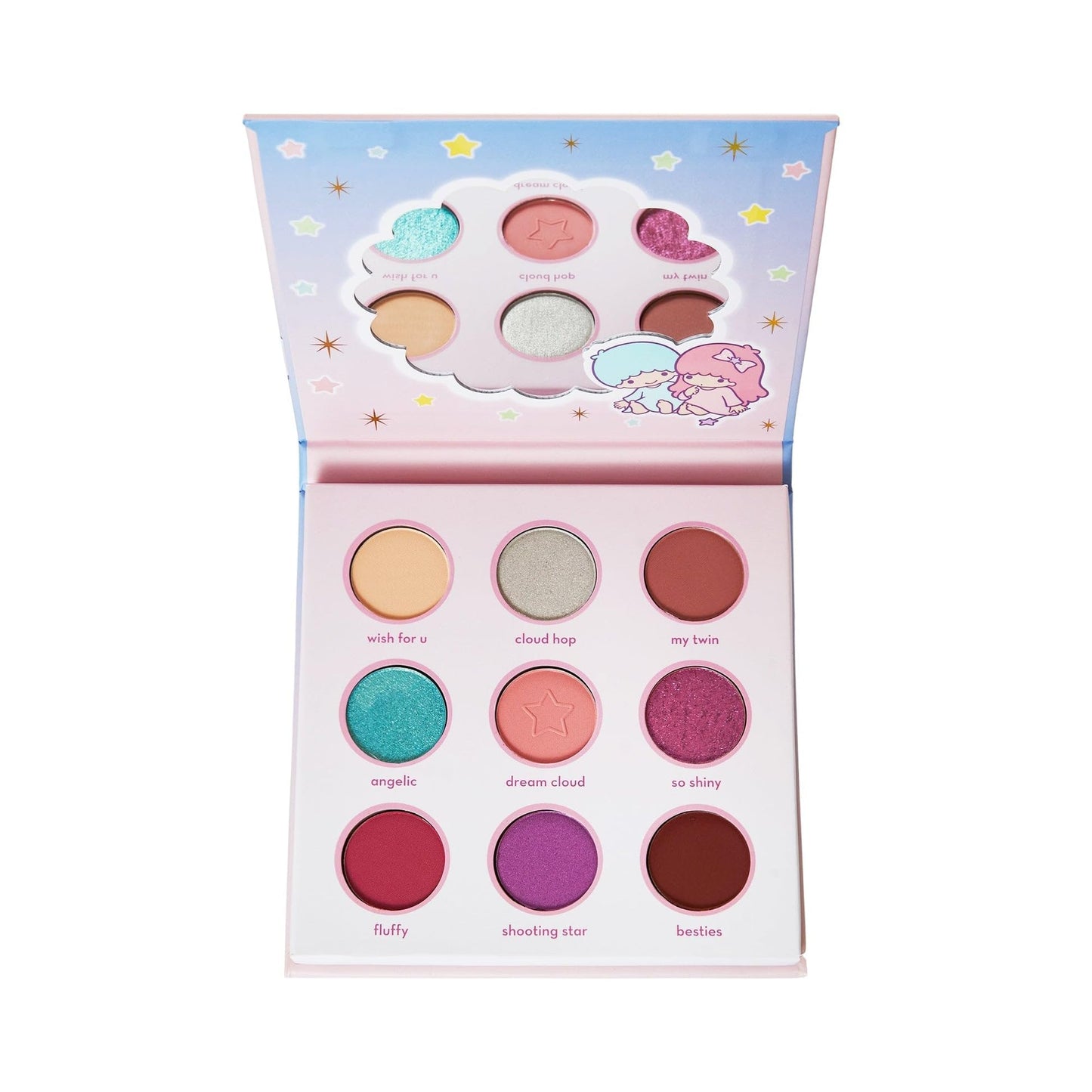 The Crème Shop x Sanrio Little Twin Stars Dream Cloud Eyeshadow Palette: 9 Versatile Pigments Ethereal Mattes to Shimmers Ultra-Rich Pigmentation… Beauty & Personal Care The Crème Shop