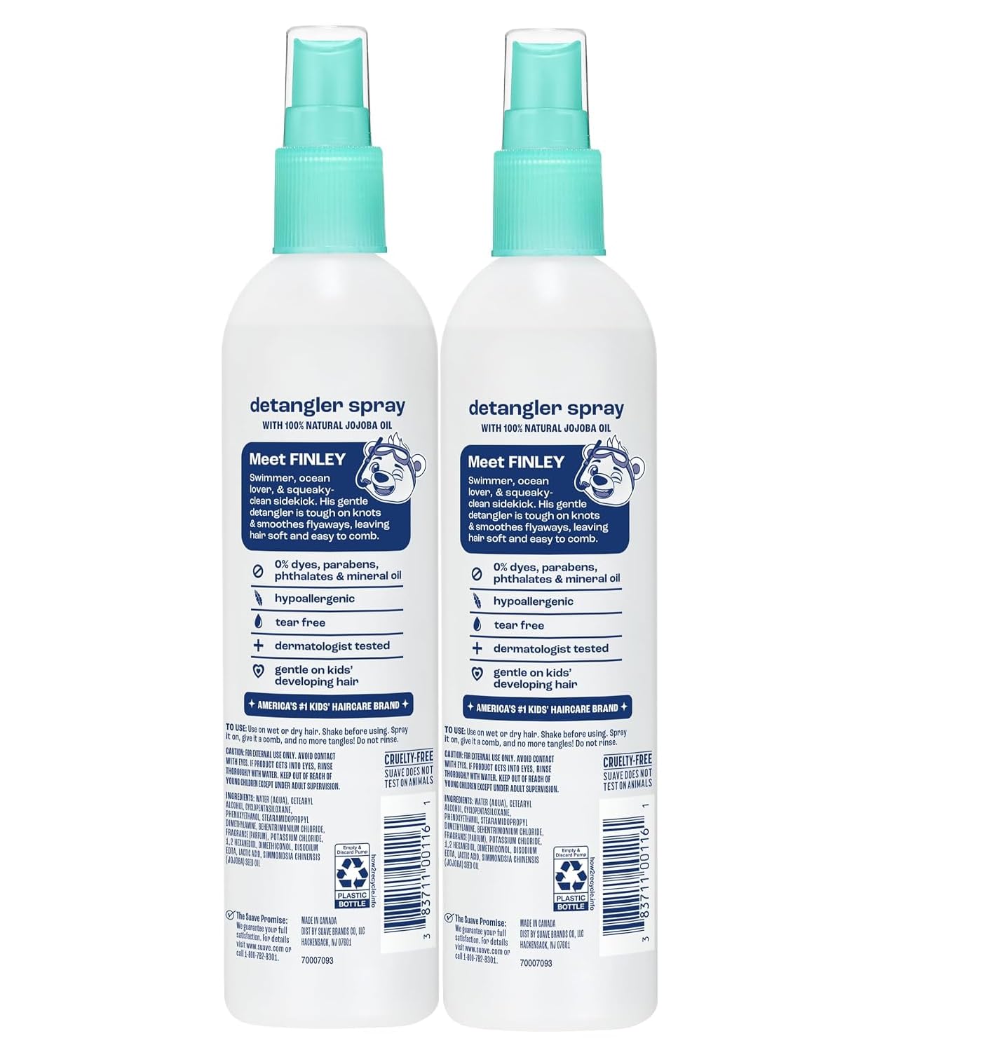 Suave Kids Detangler, Purely Fun, 10 Ounce (Pack of 2) Beauty & Personal Care Suave