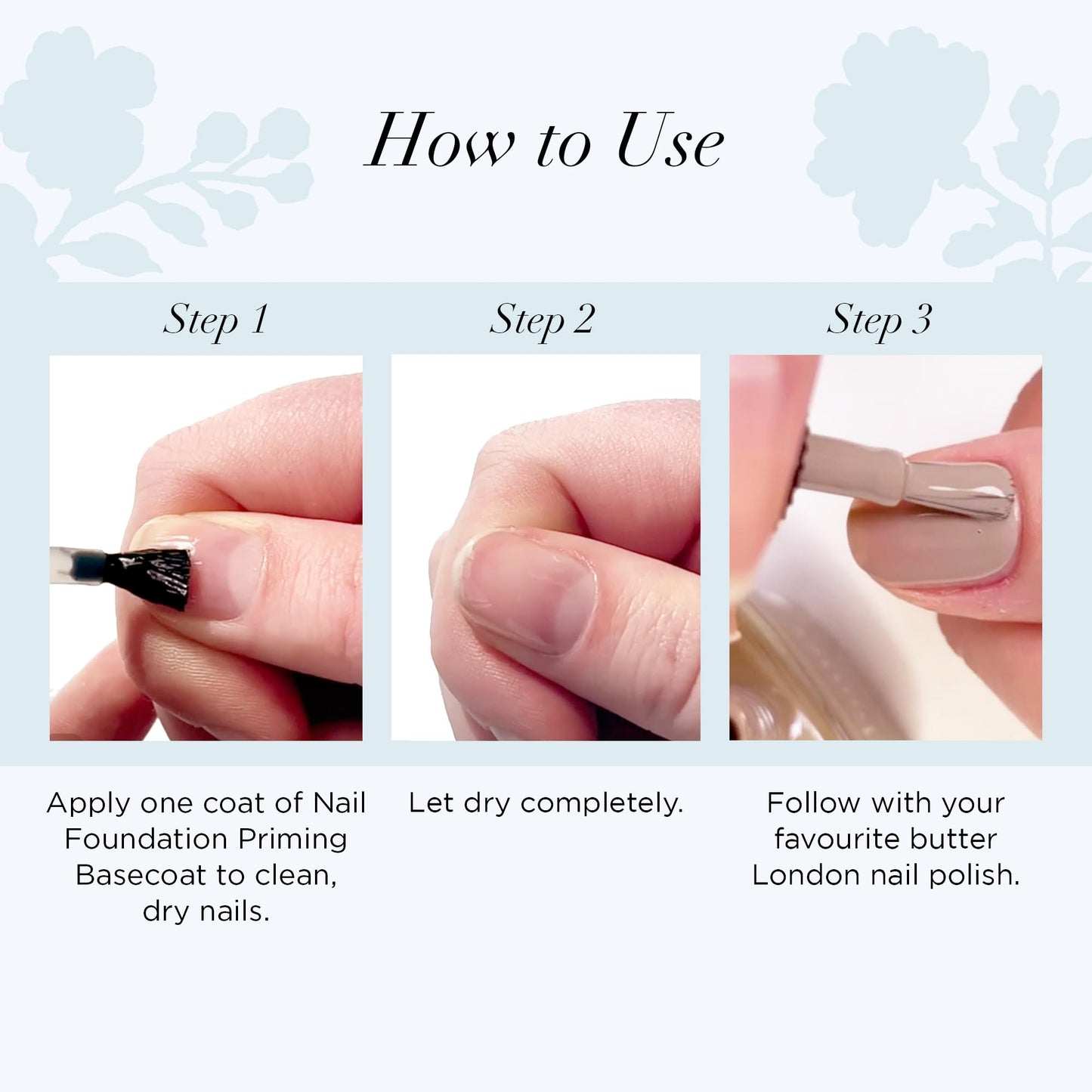 Butter LONDON Nail Foundation Priming Base Coat - Sheer Coverage with Nude, Matte Finish - Nail Strengthener Supports Healthy Nail Growth & Prevents Beauty & Personal Care butter LONDON