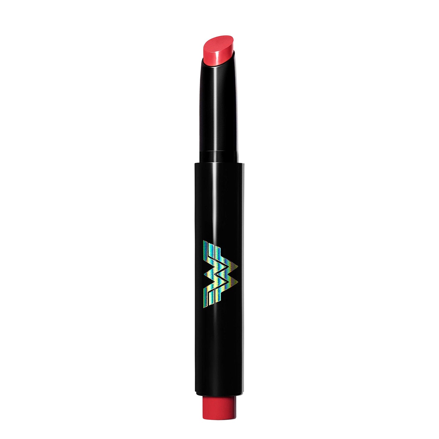 Revlon x WW84 Wonder Woman Kiss Melting Shine Lipstick, Moisturizing Non-Sticky Lipcolor with Coconut Oil and Shea Butter, in Red, 001 Courageous Beauty & Personal Care REVLON