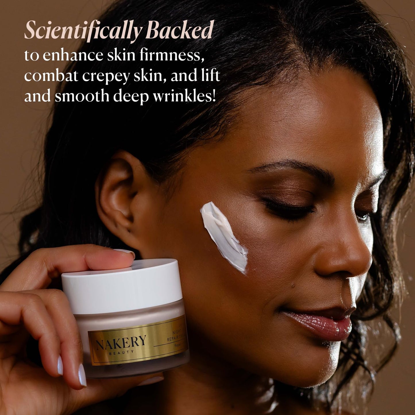 Nakery Lift-Tox Night Cream for Women - Overnight Anti Wrinkle Face Cream for Firmer & Smoother Complexion - Hydrating Night Cream for Women Beauty & Personal Care Nakery