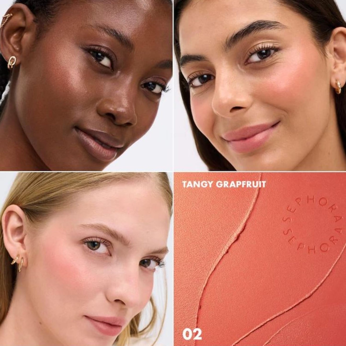 Sephora Collection Multiuse Cream Blush - 02 Tangy Grapefruit (3.5 g / 0.12 oz) Beauty & Personal Care SEPHORA