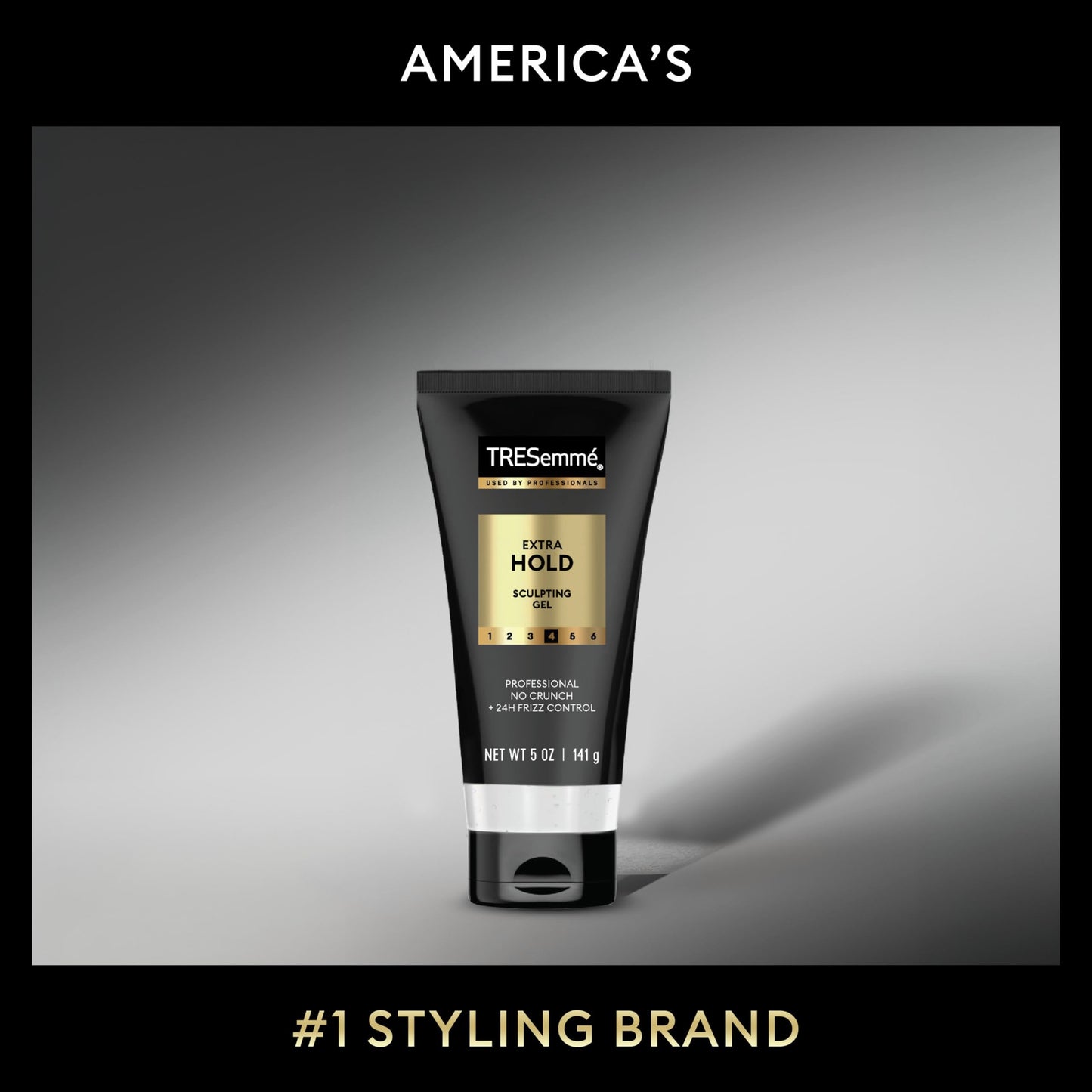 TRESemmé Alcohol-Free Gel Extra Hold for 24H Frizz Control, with Pro Lock Technology, 5 oz Beauty and Personal Care TRESemmé