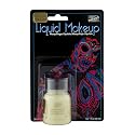Mehron Makeup Liquid Makeup | Face Paint and Body Paint Perfect for Halloween, Cosplay I Air Brush Compatible (1 oz) (GLOW-IN-THE-DARK) Beauty & Personal Care Mehron