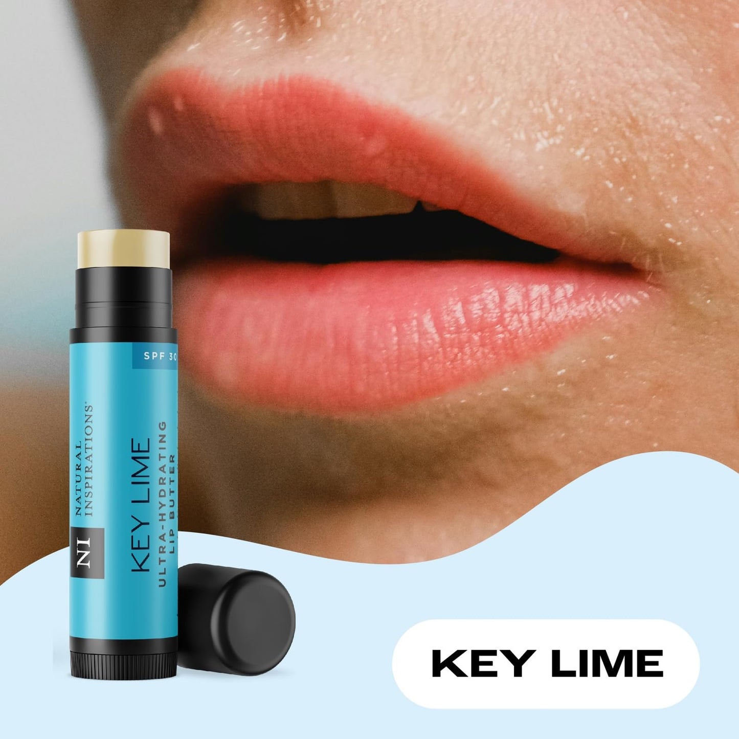 Natural Inspirations Key Lime SPF 30 Lip Butter .15oz Beauty & Personal Care Natural Inspirations