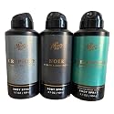 Bath & Body Works The Men's Shop Body Spray - Pack of 3 (Graphite, Noir, Freshwater) Beauty & Personal Care Bath & Body Works
