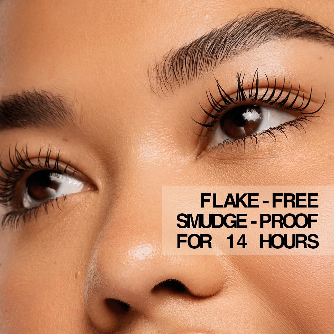about-face Volumizing Mascara | Lengthens & Lifts | Jet Black | 0.43oz