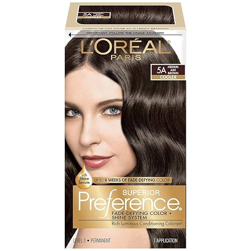 L’Oreal ParisSuperior Preference - 5A Medium Ash Brown Beauty & Personal Care L'Oreal Paris