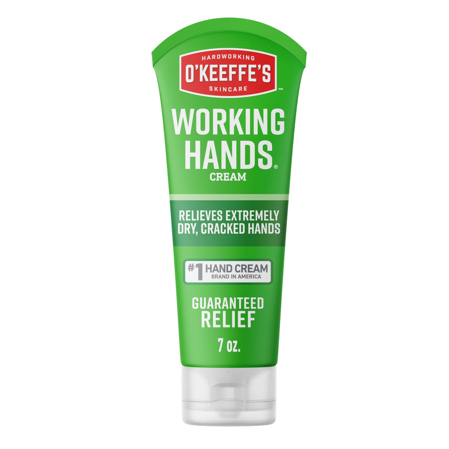 O'Keeffe's Working Hands Hand Cream for Extreme Dryness - 7 oz Tube (1 Pack) - Repairing Skincare for Cracked, Dry Hands Beauty & Personal Care O'Keeffe's