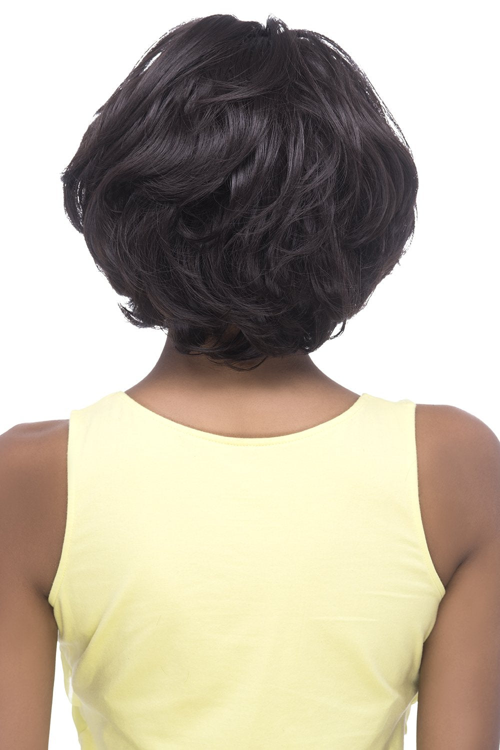 Amore Mio (Aw-glenda) - Heat Resistant Fiber Full Wig in DARK BROWN
