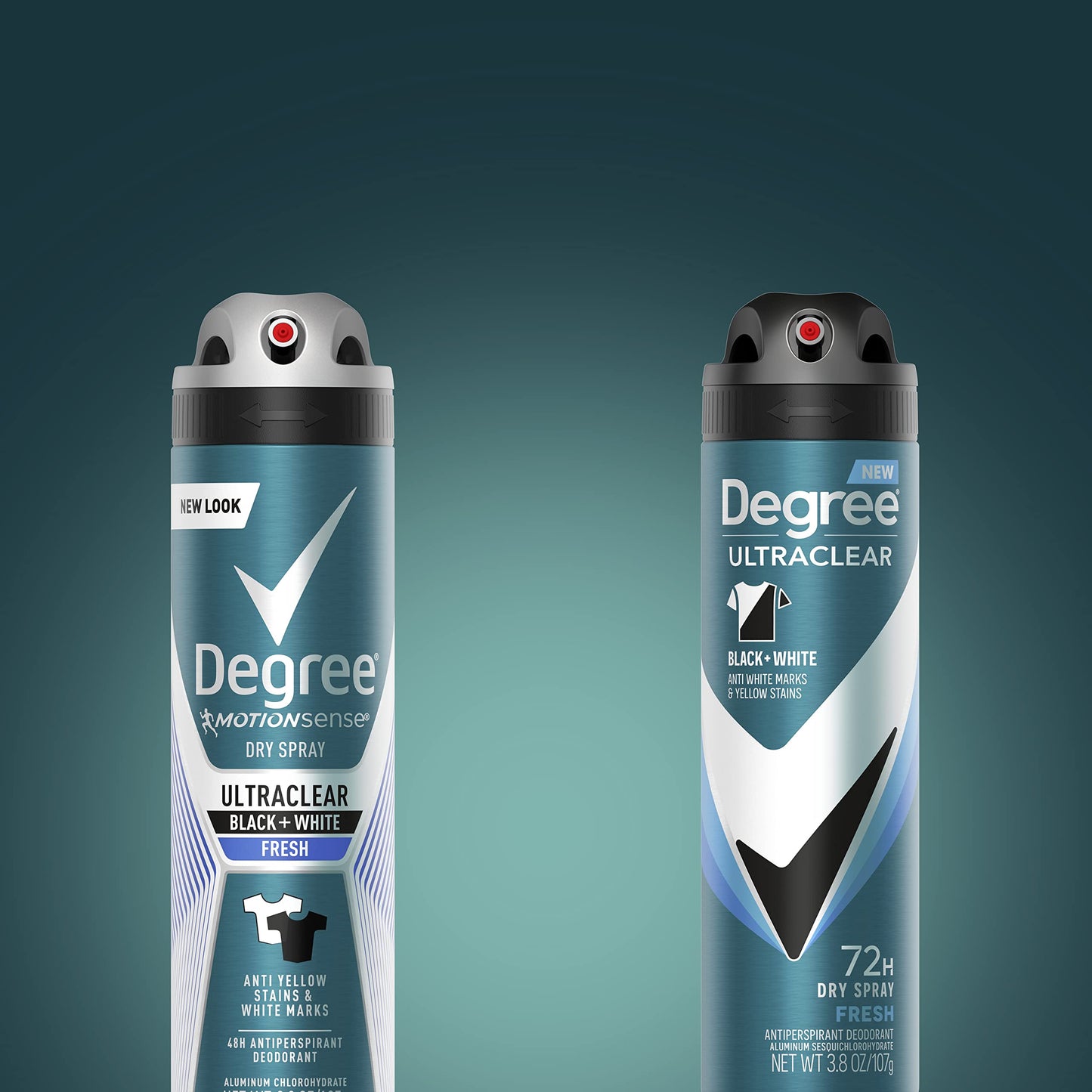 Degree Men Antiperspirant Spray Black + White 3 Count Protects from Deodorant Stains Instantly Dry Spray Deodorant 3.8 oz Beauty and Personal Care Degree