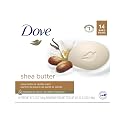 Dove Beauty Bar Gentle Skin Cleanser Moisturizing For Gentle Soft Skin Care Shea Butter More Moisturizing Than Bar Soap 3.75 oz 14 Bars Beauty & Personal Care Dove
