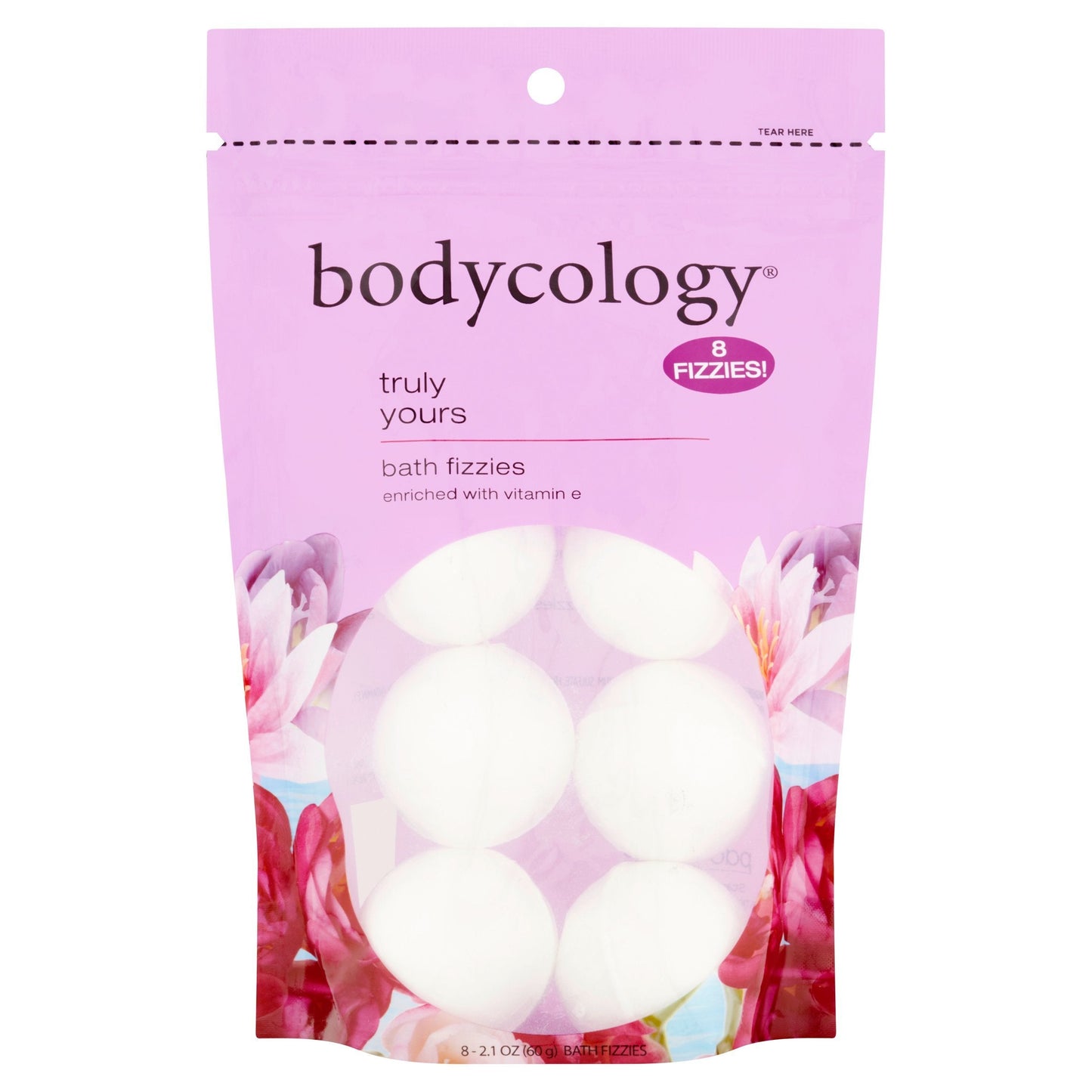 Bodycology Truly Yours Bath Soak Fizzies Bombs 8-2.1 Oz Balls Beauty & Personal Care Bodycology
