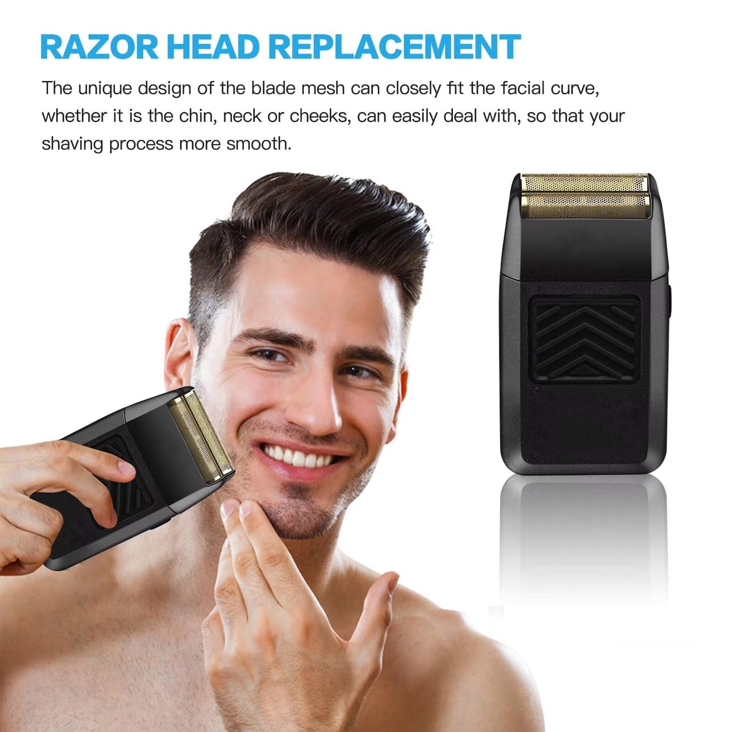 Shaver Replacement Foil & Cutter Bar Assembly For Barbers and Stylists-Model 7043, Hypo-Allergenic, Super Close Beauty and Personal Care USonline911