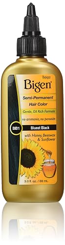 Bigen Semi Permanent Hair Color, Bluest Black, 3.0 Ounce (BSPBB1) Beauty & Personal Care Bigen