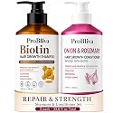 ProBliva Biotin Shampoo and Onion Conditioner Set for Thinning Hair in Adults 30+ - Strengthening Duo Reduces Shedding, Supports Fuller & Stronger Beauty & Personal Care ProBliva