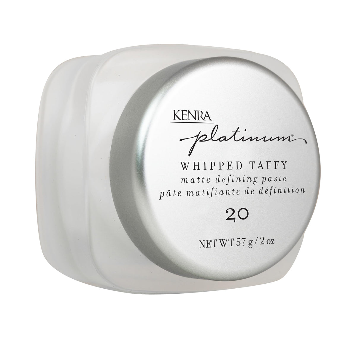 Kenra Professional Platinum Whipped Taffy 20 | Matte Defining Paste | Delivers An Ultra-Matte, Firm Hold Finish | Sculpts, Smooths & Texturizes Styles