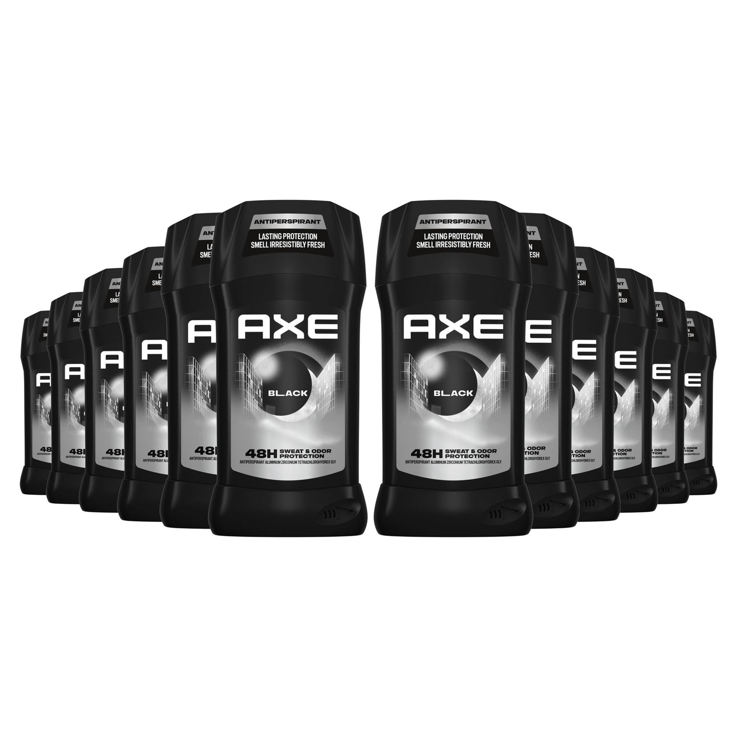 AXE Antiperspirant Stick for Men 12 Count Black 48 Hour Sweat and Odor Protection for Long Lasting Freshness, Frozen Pear & Cedarwood Men's Deodorant Beauty and Personal Care AXE