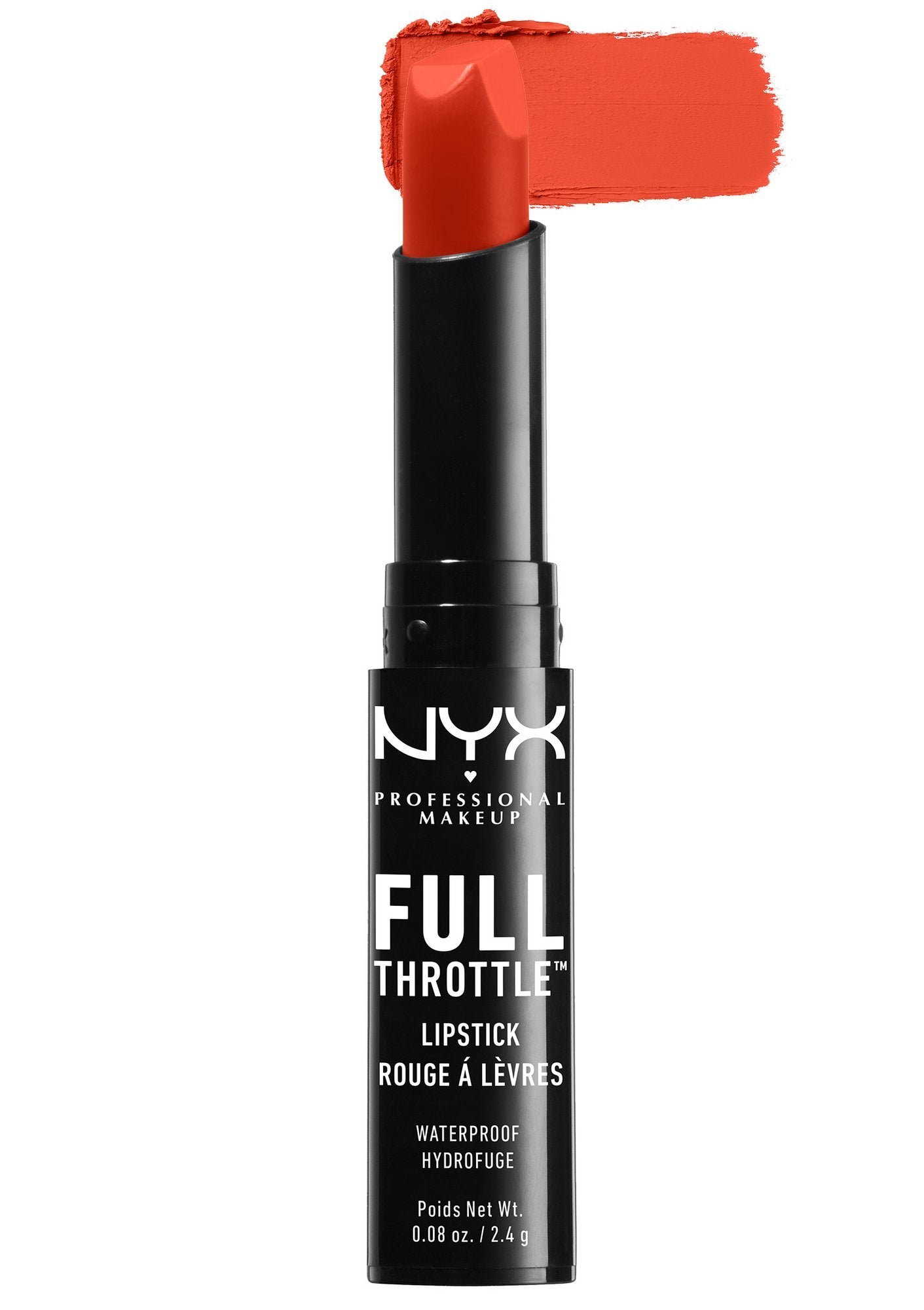 NYX Nyx professional makeup full throttle lipstick jolt - 0.08oz Beauty & Personal Care NYX PROFESSIONAL MAKEUP