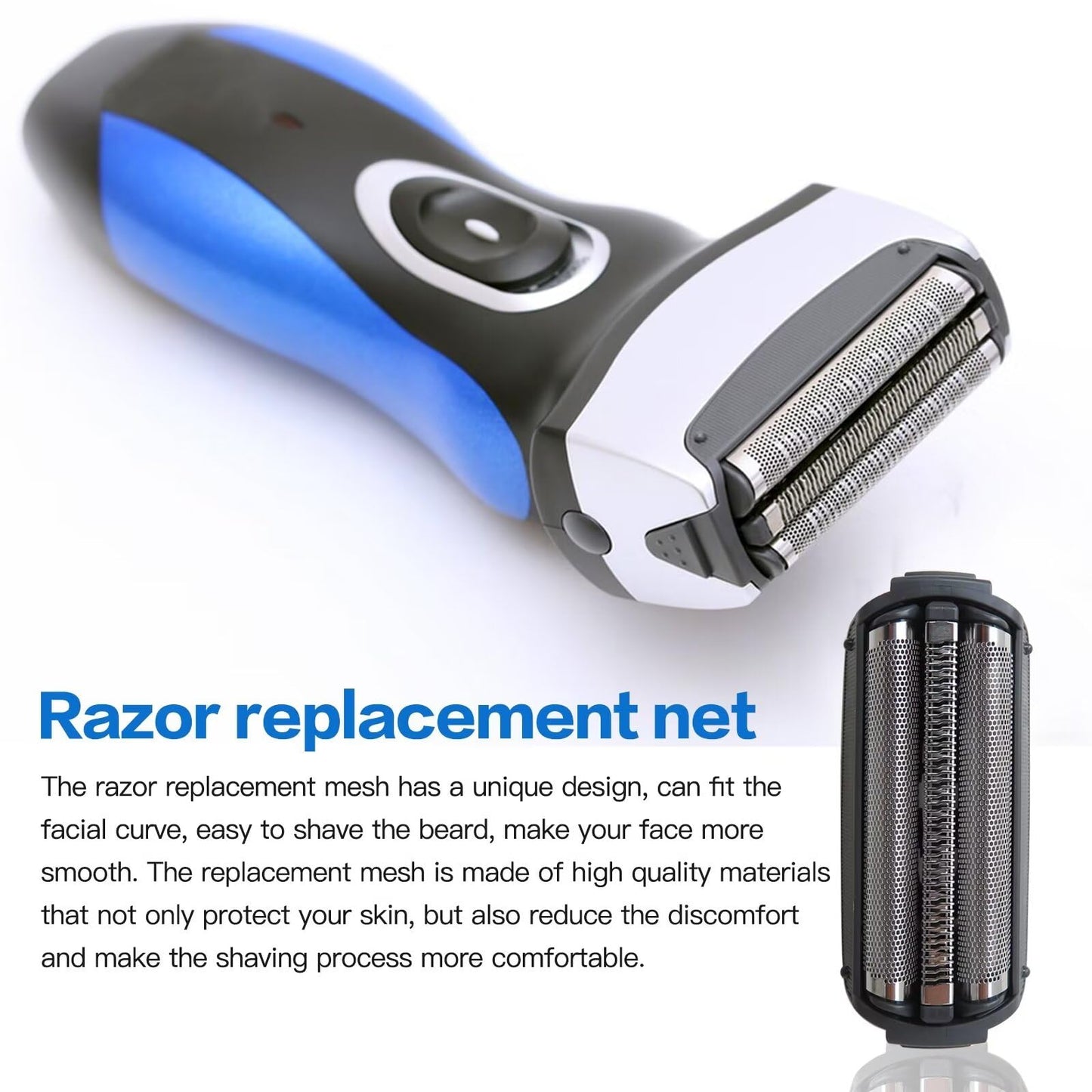 Latest Updated ES9085 Shaver Head Outer Foil w/Clean Brush Replacement for Panasonic ES6002 ES6003 ES6003W ES6003K ES6013 ES6015 ES6016 Beauty and Personal Care GRABOTE