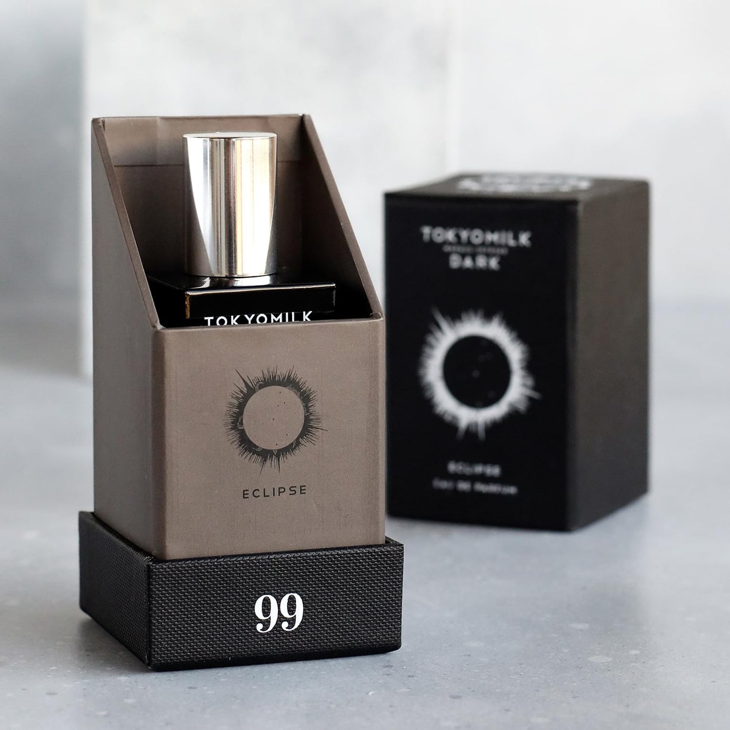 TOKYOMILK Dark Eclipse Eau de Parfum, 1.6 fl. oz, 47.3 ml - Black Anise, Mint Leaf, Smoked Amber & Gardenia - Sophisticated & Elegant, Men & Women’s Beauty & Personal Care TOKYOMILK
