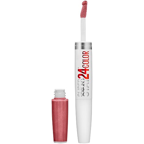 Maybelline SuperStay 24 2-Step Liquid Lipstick Makeup, Forever Chestnut, 1 kit Beauty & Personal Care MAYBELLINE