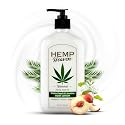 Hemp Heaven Hemp Lotion - Natural Hemp Seed Oil, Paraben-Free, 18 oz, Made in USA, Nourishing for Men & Women, EWG Verified, Anti-Aging (Peach Beauty & Personal Care Hemp Heaven
