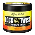 AllDay Locks Lock N Twist Supreme Hold - Extreme Styling Control for Locs, Microlocs, Twists, and Retwists, Provides Edge Control, Strong Hair Gel Beauty & Personal Care AllDay Locks