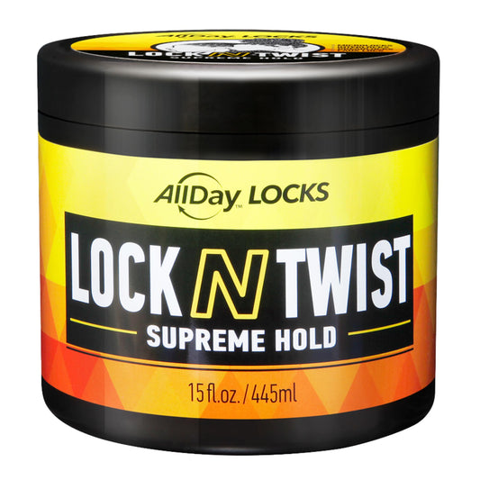 AllDay Locks Lock N Twist Supreme Hold - Extreme Styling Control for Locs, Microlocs, Twists, and Retwists, Provides Edge Control, Strong Hair Gel Beauty & Personal Care AllDay Locks