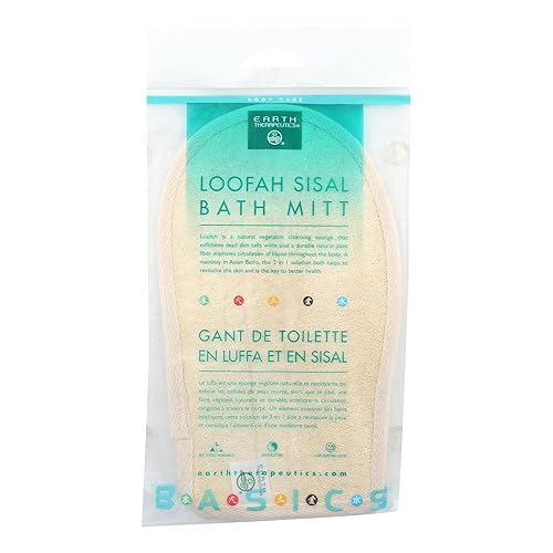 Earth Therapeutics Loofah Sisal Bath Mitt Ct Beauty & Personal Care Earth Therapeutics