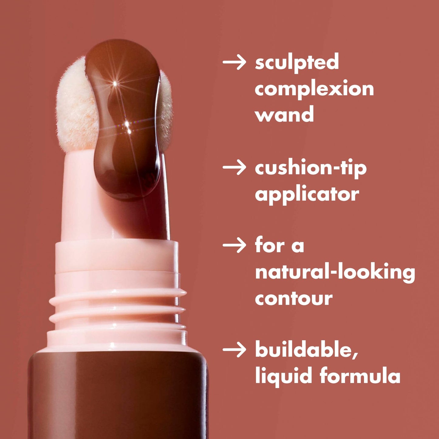 e.l.f. Halo Glow Contour Beauty Wand, Liquid Contour Wand For A Naturally Sculpted Look, Buildable Formula, Vegan , Deep/Rich Beauty & Personal Care e.l.f.