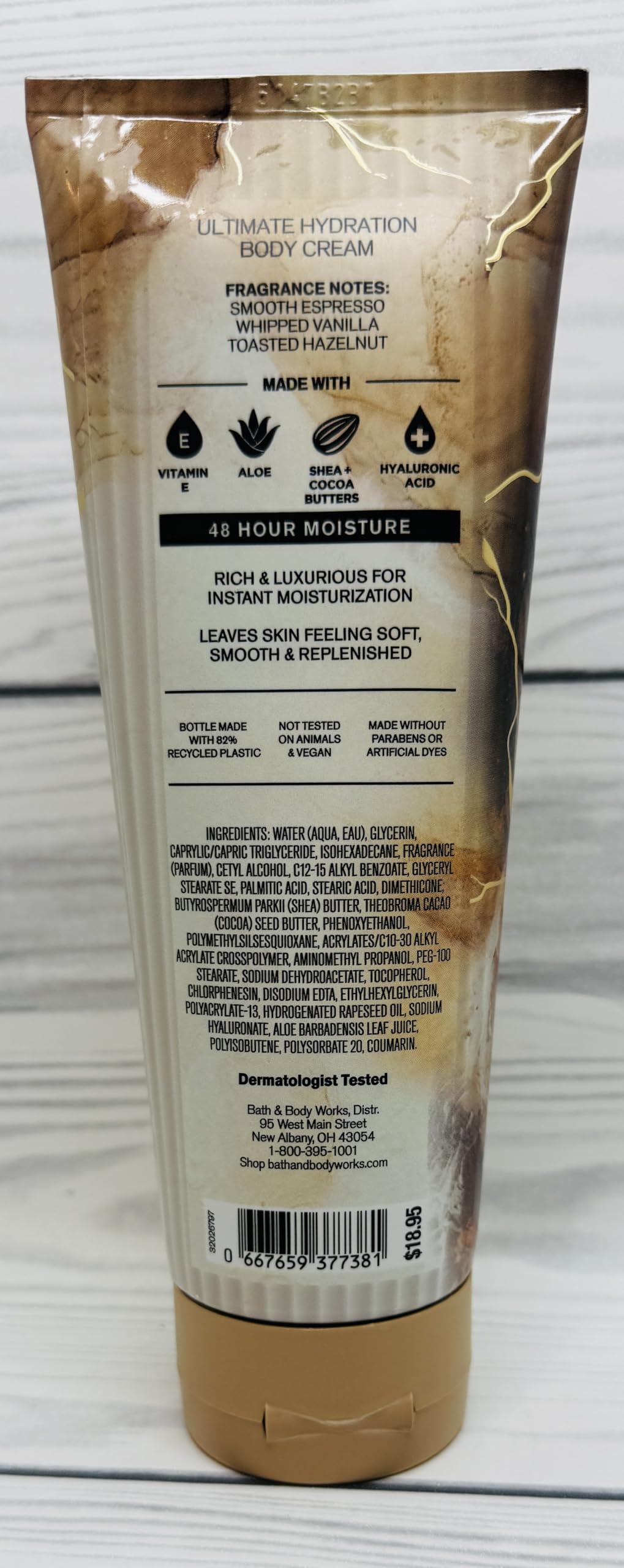 Bath & Body Works Vanilla Café Ultimate Hydration Body Cream 8 Ounces Pack of 2 Beauty & Personal Care Bath & Body Works