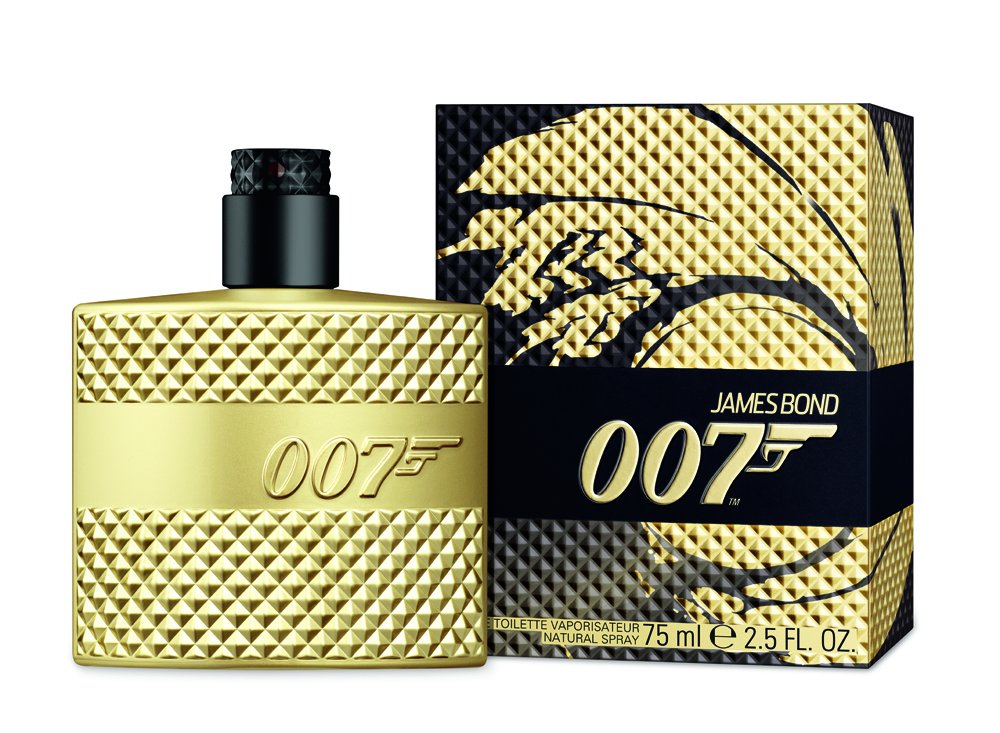 James Bond Eau De Toilette Spray limited Edition, Gold, 2.5 Ounce Beauty & Personal Care James Bond