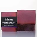 The Highland Soap Company, Handmade Scottish Organic Vegetable Oil Glycerin Soap Bar, Highland Lavender, 5.3oz (Pack of 1) Beauty & Personal Care HIGHLAND SOAP CO