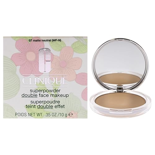 Clinique Superpowder Double Face Powder Foundation Makeup | 2-in-1 Powder + Foundation | Medium Coverage + Matte Finish, 0.35 oz, Light Beauty & Personal Care Clinique