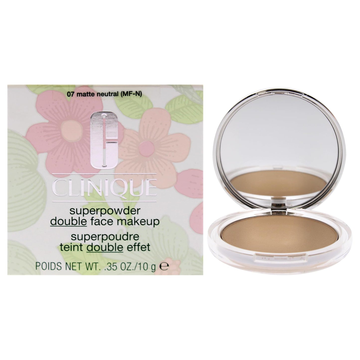 Clinique Superpowder Double Face Powder Foundation Makeup | 2-in-1 Powder + Foundation | Medium Coverage + Matte Finish, 0.35 oz, Light Beauty & Personal Care Clinique