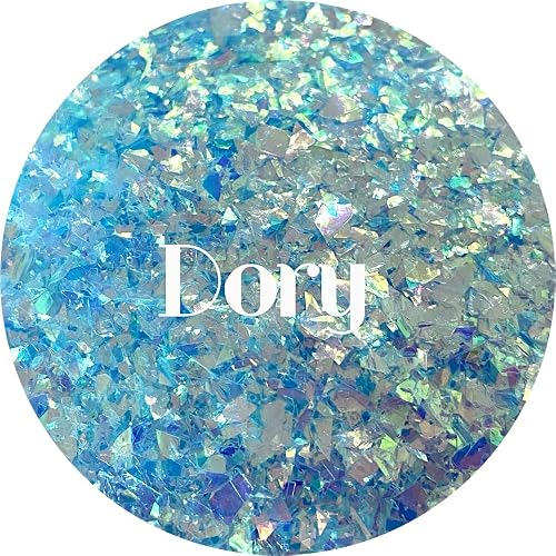 Blue Polyester Glitter | Craft Glitter | Glitter for Arts & Crafts | Tumblers | Cosmetics | Nails | Epoxy Resin Art | Slime | DIY | Body Glitter | 1 Beauty & Personal Care Glitter Heart Co.