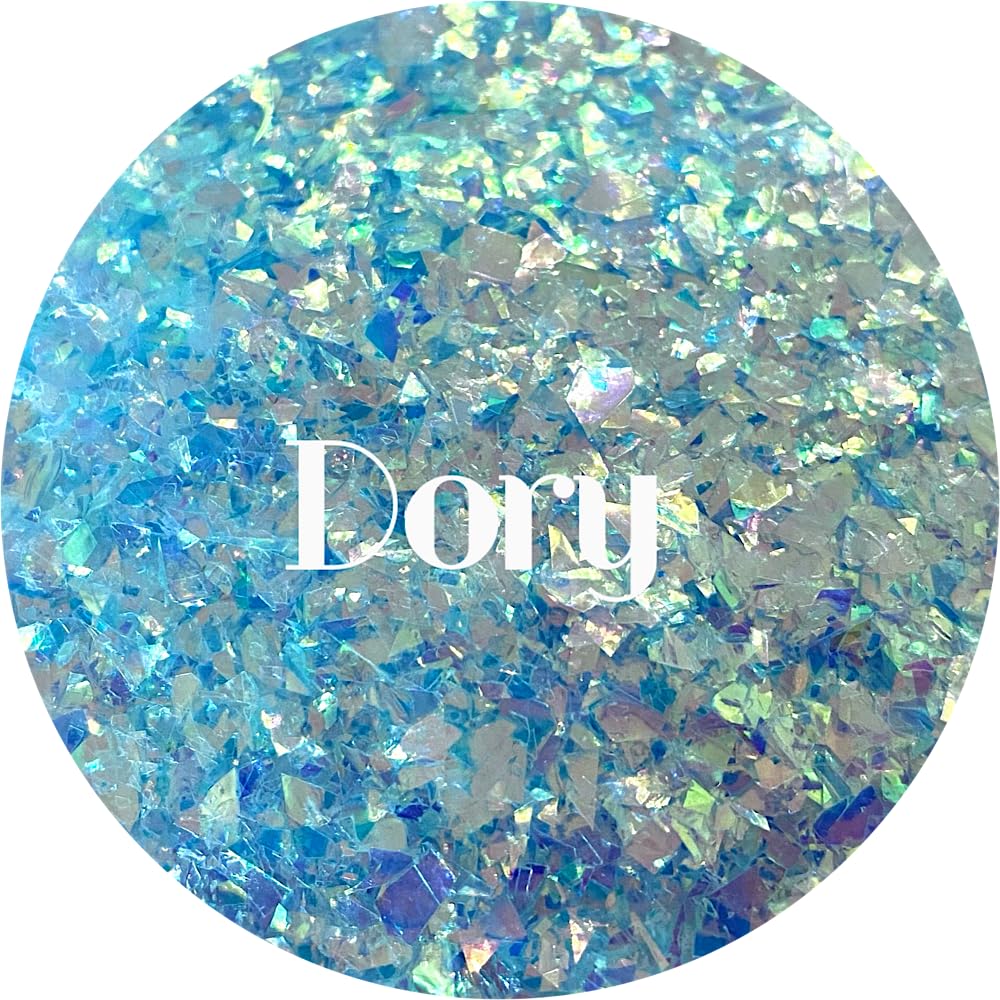 Blue Polyester Glitter | Craft Glitter | Glitter for Arts & Crafts | Tumblers | Cosmetics | Nails | Epoxy Resin Art | Slime | DIY | Body Glitter | 1 Beauty & Personal Care Glitter Heart Co.