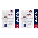Aquaphor Lip Repair Ointment - Long-lasting Moisture to Soothe Dry Chapped Lips - .35 fl. oz. Tube (Pack of 2) Beauty & Personal Care Aquaphor
