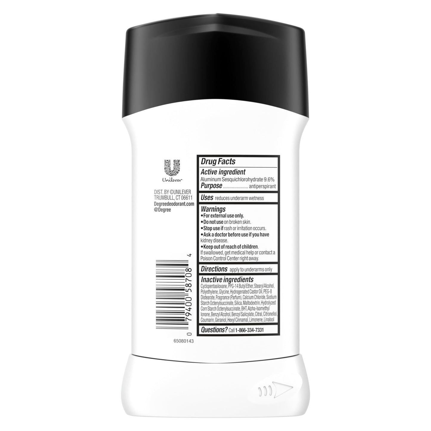 Degree Men UltraClear Antiperspirant Deodorant Black+White, Pack of 12, 72-Hour Sweat and Odor Protection Antiperspirant For Men With MotionSense Beauty and Personal Care Degree