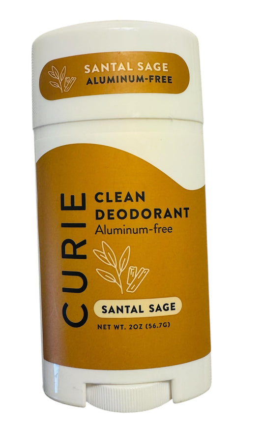 Effective, Clean Aluminum-Free Deodorant by Curie Beauty and Personal Care Curie