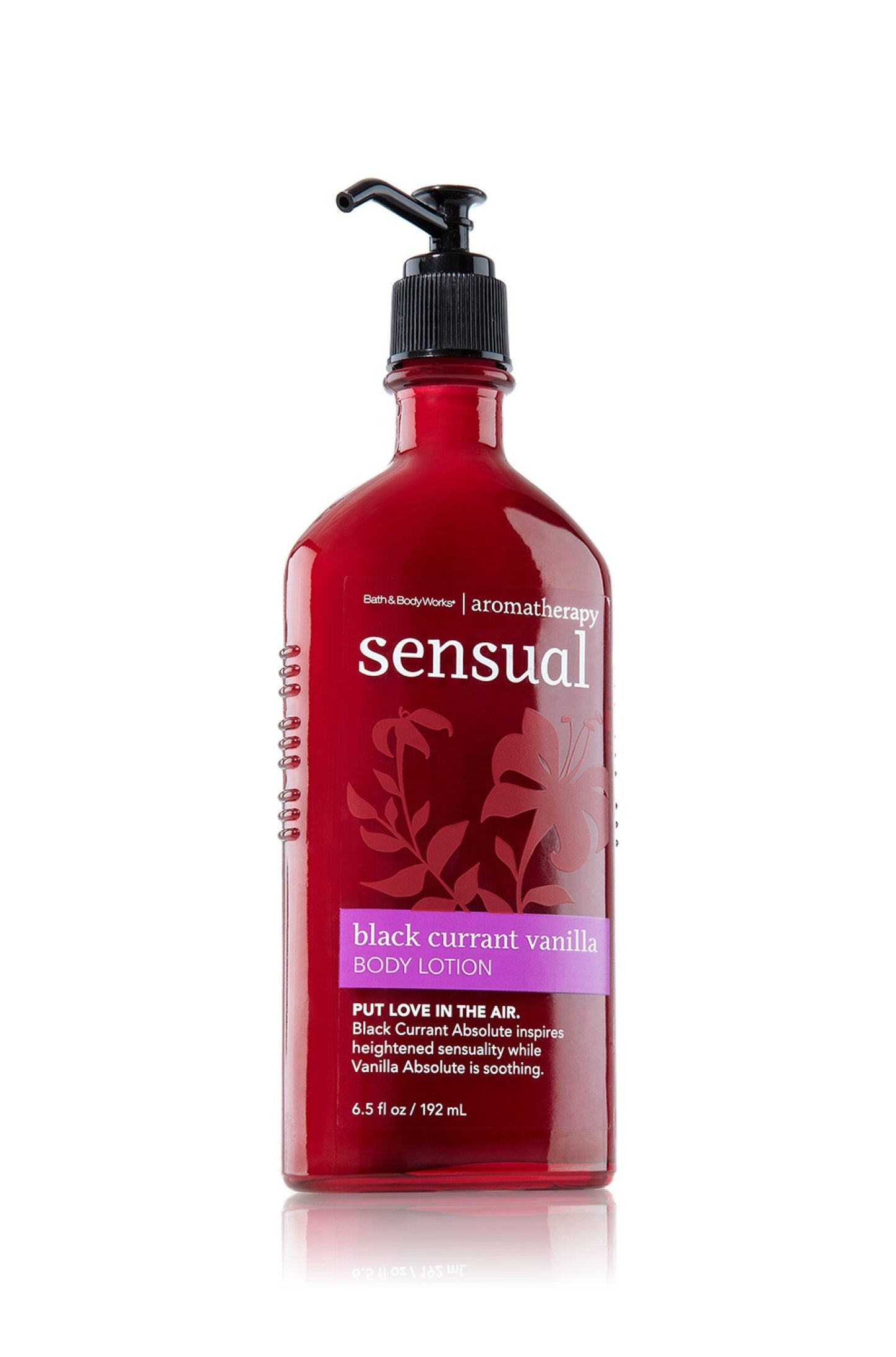 Bath & Body Works Aromatherapy Sensual Black Currant Vanilla 6.5 Oz Body Lotion, 6.5 Ounce Beauty & Personal Care Bath & Body Works