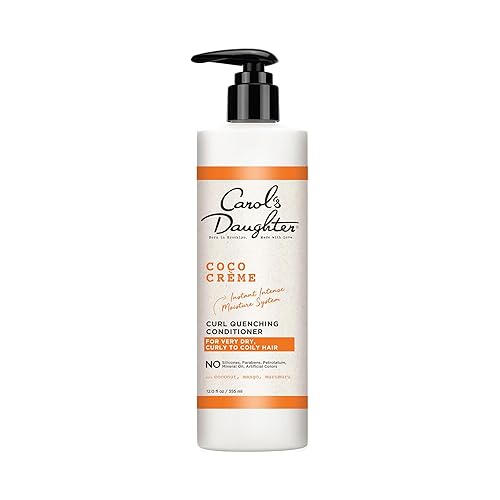 Carol’s Daughter Coco Creme Curl Quenching Conditioner for Very Dry Hair, with Coconut Oil, Paraben Free Conditioner for Curly Hair, 12 oz Beauty & Personal Care Carol's Daughter