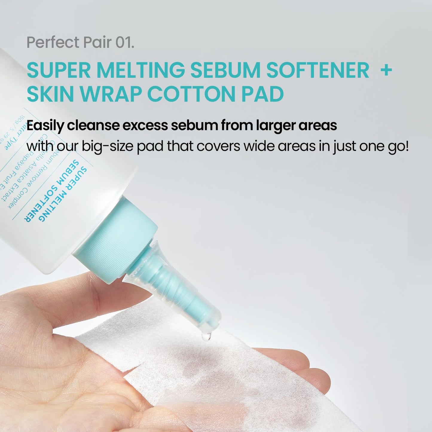 ilso Super Melting Sebum Softener, 5.29 fl oz, with 40 Skin Wrap Cotton Pads included, Pore Cleansing Solution, Blackhead Softener, Melts Away Beauty and Personal Care ilso