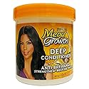 Mega Growth Anti-Breakage Strengthening Deep Conditioner - Hydrating Hair Mask, Restores & Repairs Damaged Fragile Hair, Revitalizes, Renews Beauty & Personal Care Profectiv