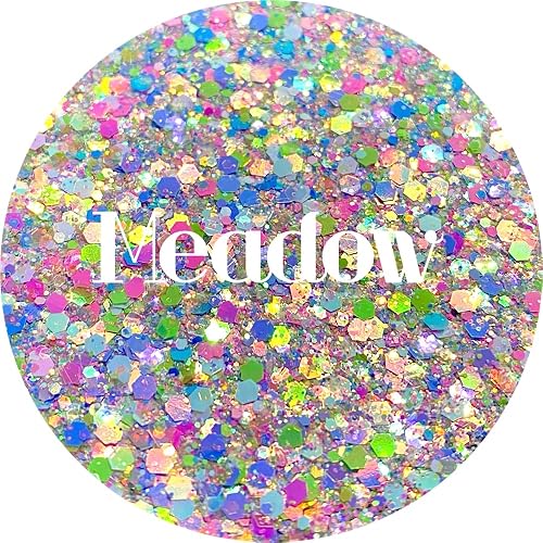Purple Polyester Glitter | Craft Glitter | Glitter for Arts & Crafts | Tumblers | Cosmetics | Nails | Epoxy Resin Art | Slime | DIY | Body Glitter | 1 Beauty & Personal Care Glitter Heart Co.