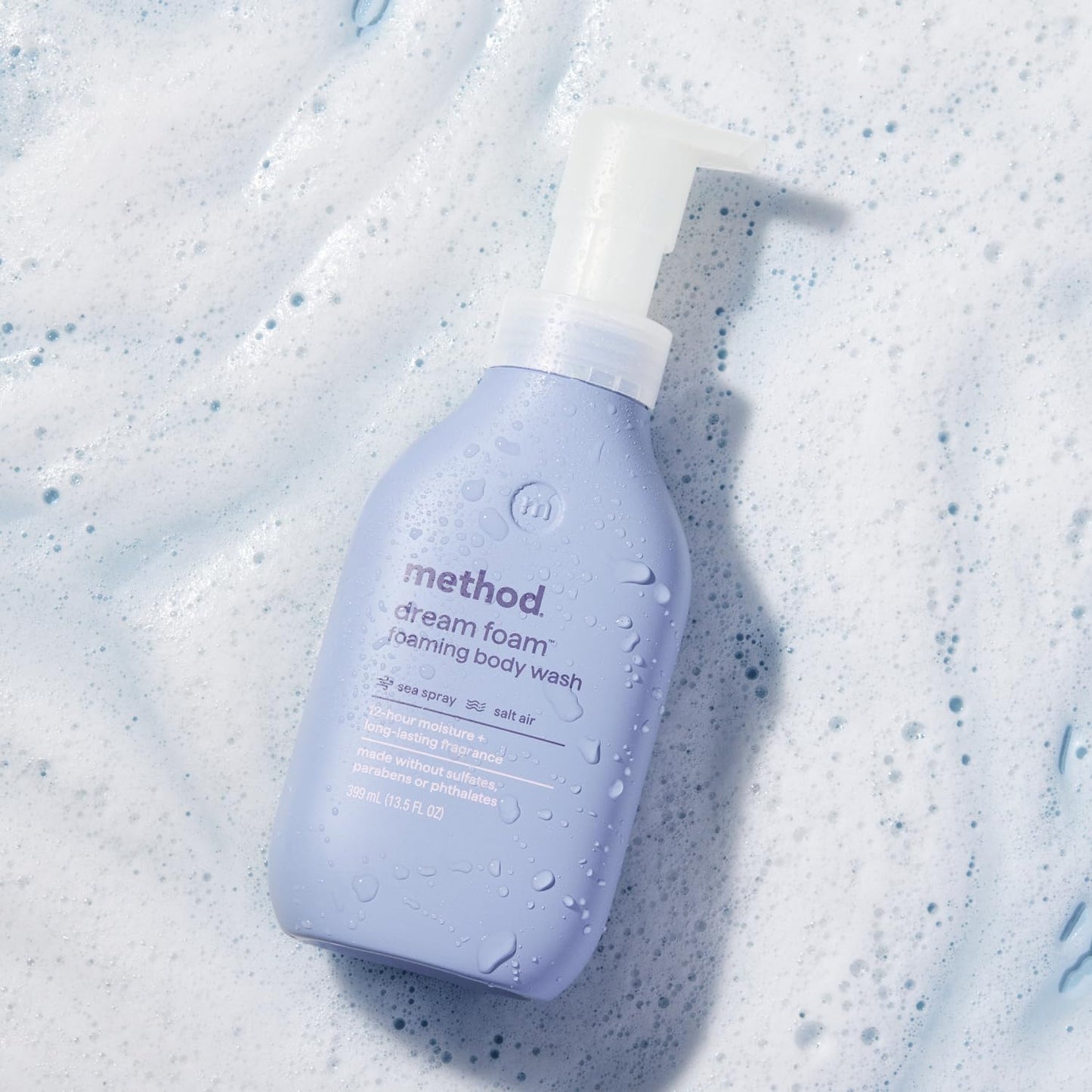 Method Dream Foam, Foaming Body Wash, Sea Spray + Salt Air, 13.5 oz Beauty & Personal Care Method