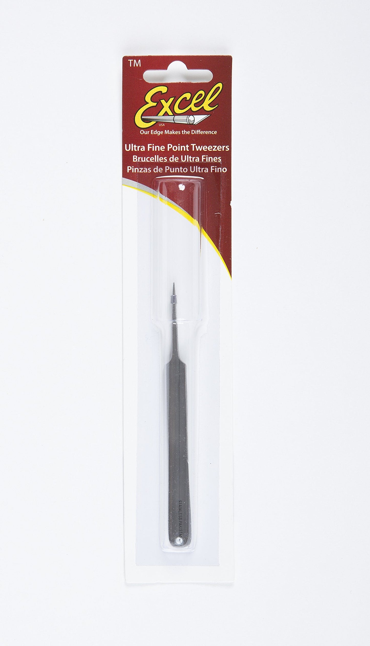 Excel Straight Point Tweezer, Polished Beauty & Personal Care Excel Blades